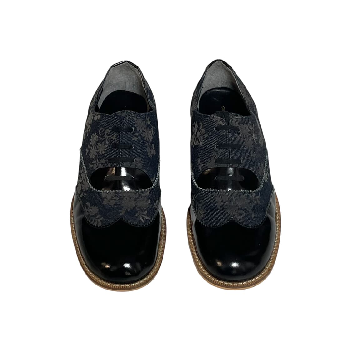 트리콧 꼼데가르송 플로럴 패턴 슈즈 상품이미지3