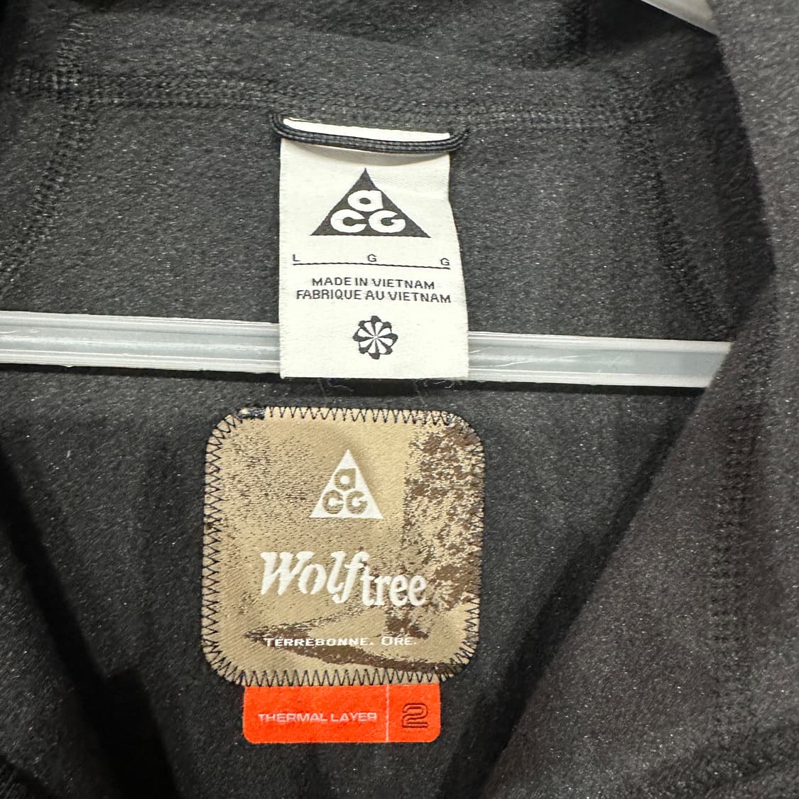 나이키 ACG wolftree 플리스 후드집업 L 상품이미지4