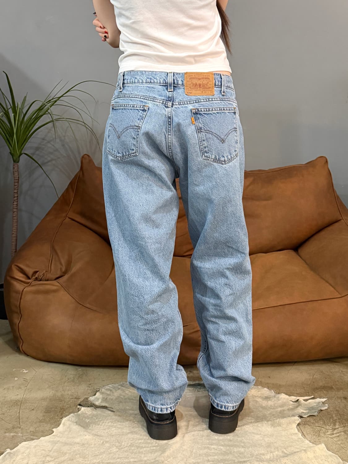 90's MADE IN USA 🇺🇸 리바이스 560 루즈 테이퍼드 상품이미지6