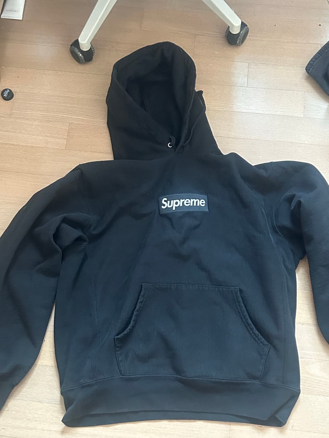 슈프림 23fw 박스로고 후드 블랙 m 상품이미지1