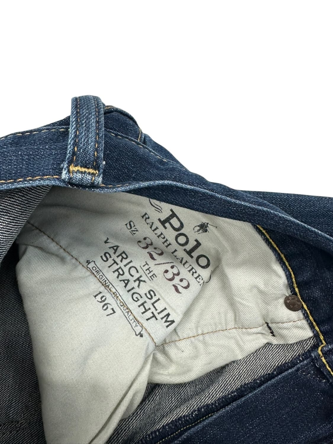 폴로 랄프로렌 셀비지 청바지 (32) 상품이미지8
