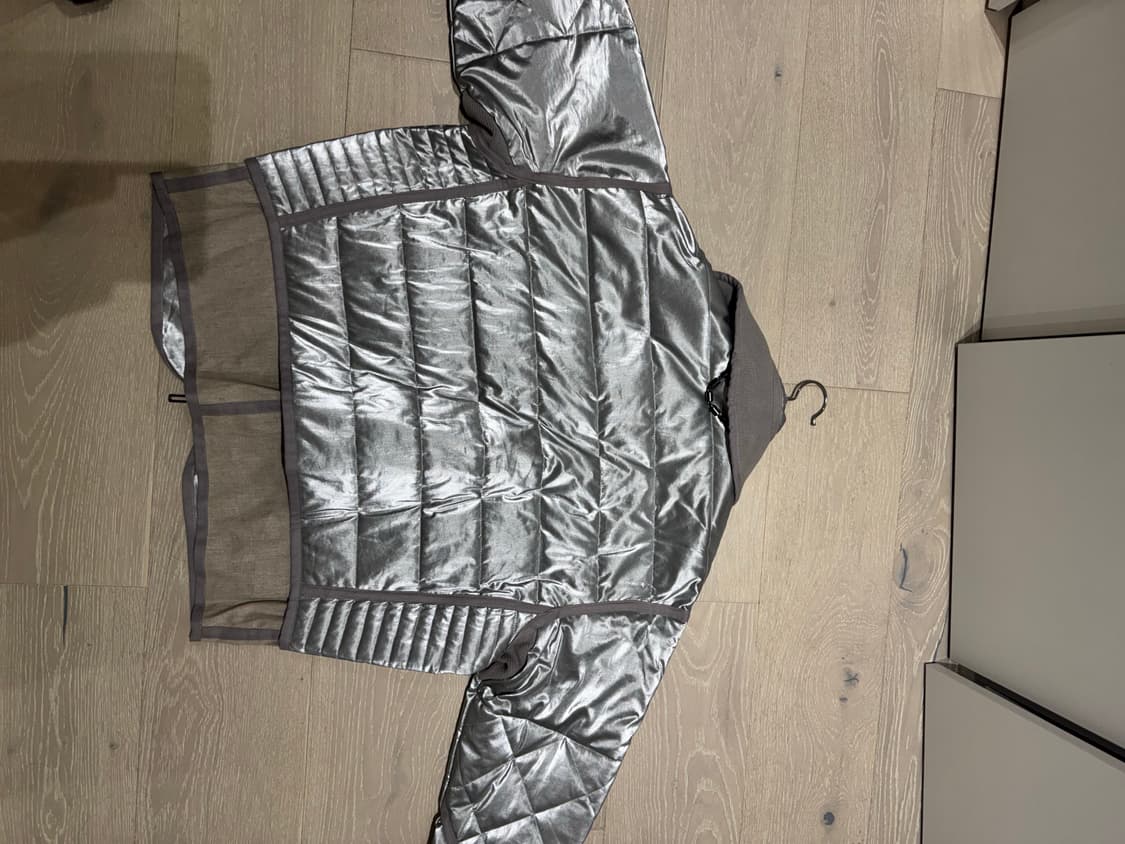 032c 남성 쉐비뇽 실버 퀼팅자켓 상품이미지5