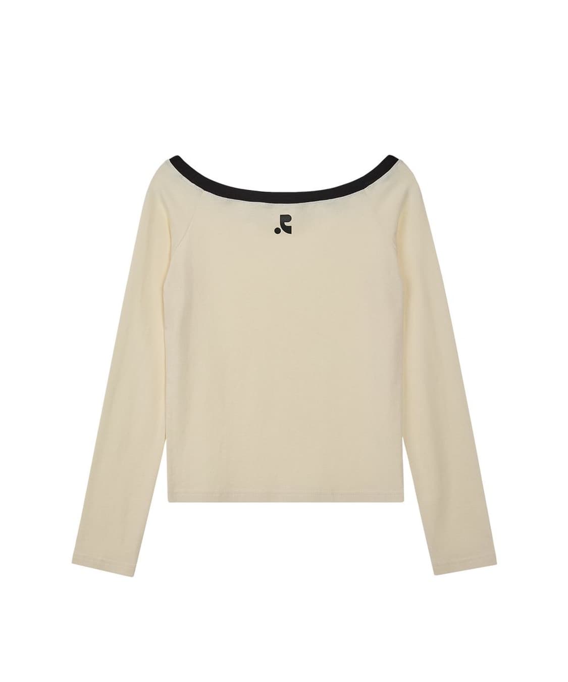 레스트앤레크레이션 오프숄더 탑 크림 상품이미지1