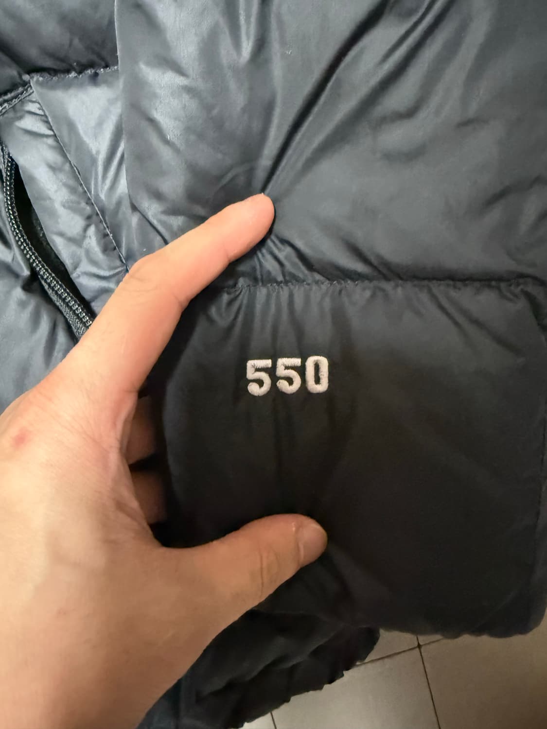 노스페이스 리버시블 550필 경량패딩 상품이미지3