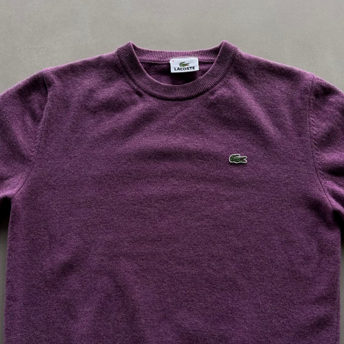 [M]라코스테 여성 퍼플 니트 상품이미지4