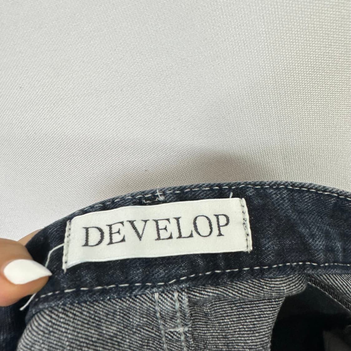   DEVELOP 남성 워싱 데님팬츠 바지 M (28-29인치정도) 상품이미지7