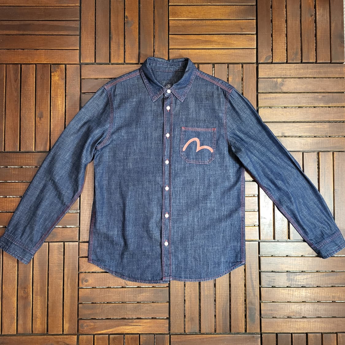 EVISU 데님 셔츠 (100) 상품이미지2