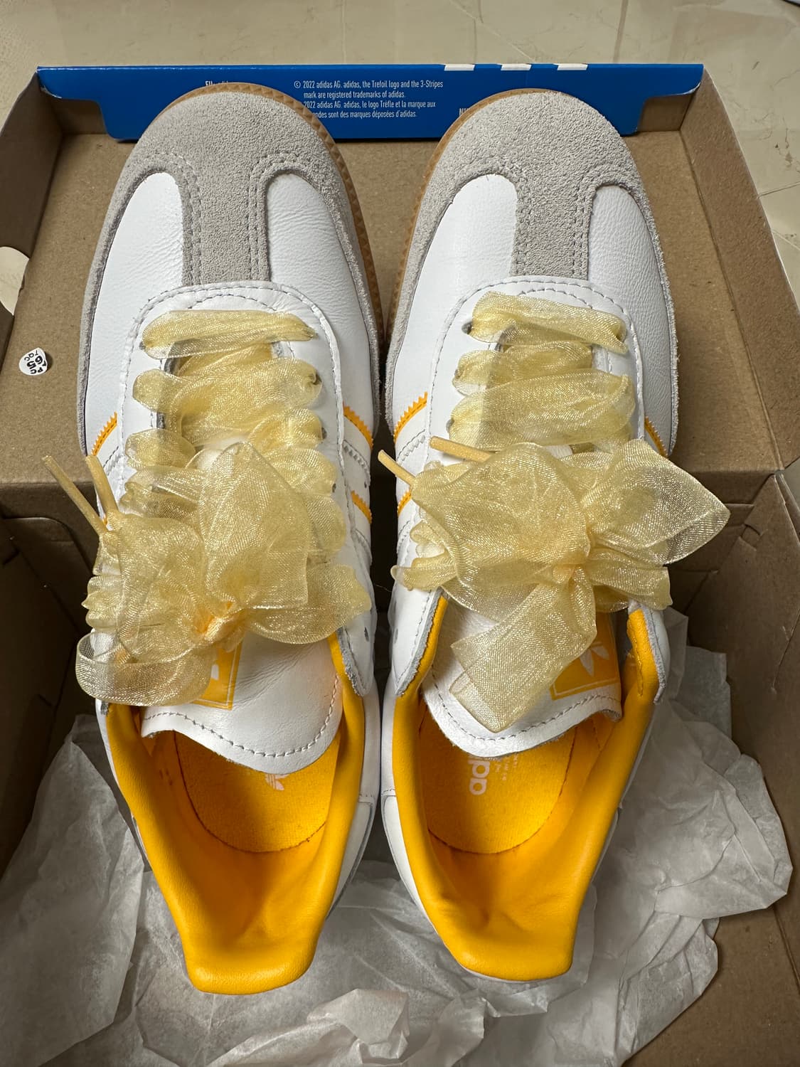 아디다스 삼바 옐로우 스니커즈 235  상품이미지1