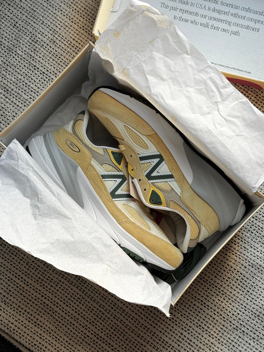 뉴발란스 990v6 made in usa 설퍼그린 상품이미지1