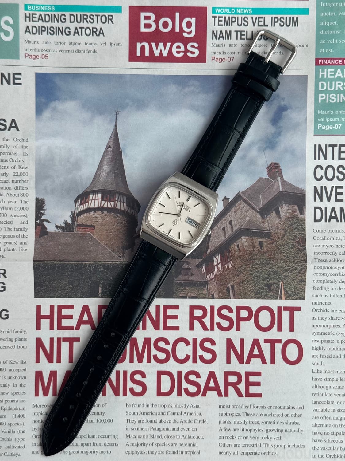 세이코 Seiko 로드 쿼츠 스퀘어 상품이미지2