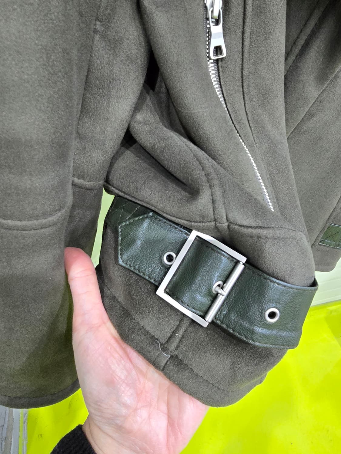 City Gee 폭스 퍼 무스탕 자켓 상품이미지6