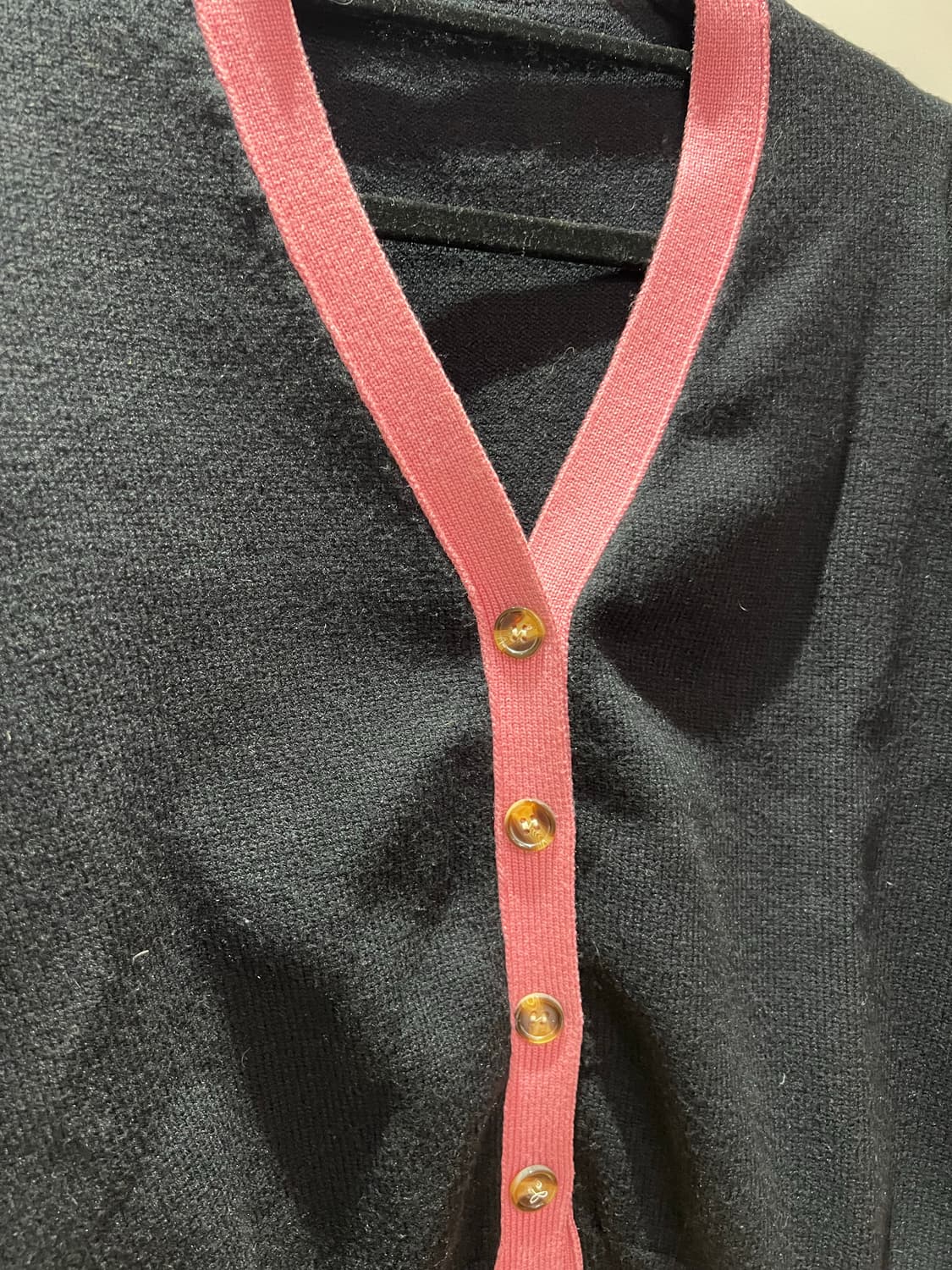 이브닝 루즈핏 브이넥 니트 데일리 가디건 상품이미지5