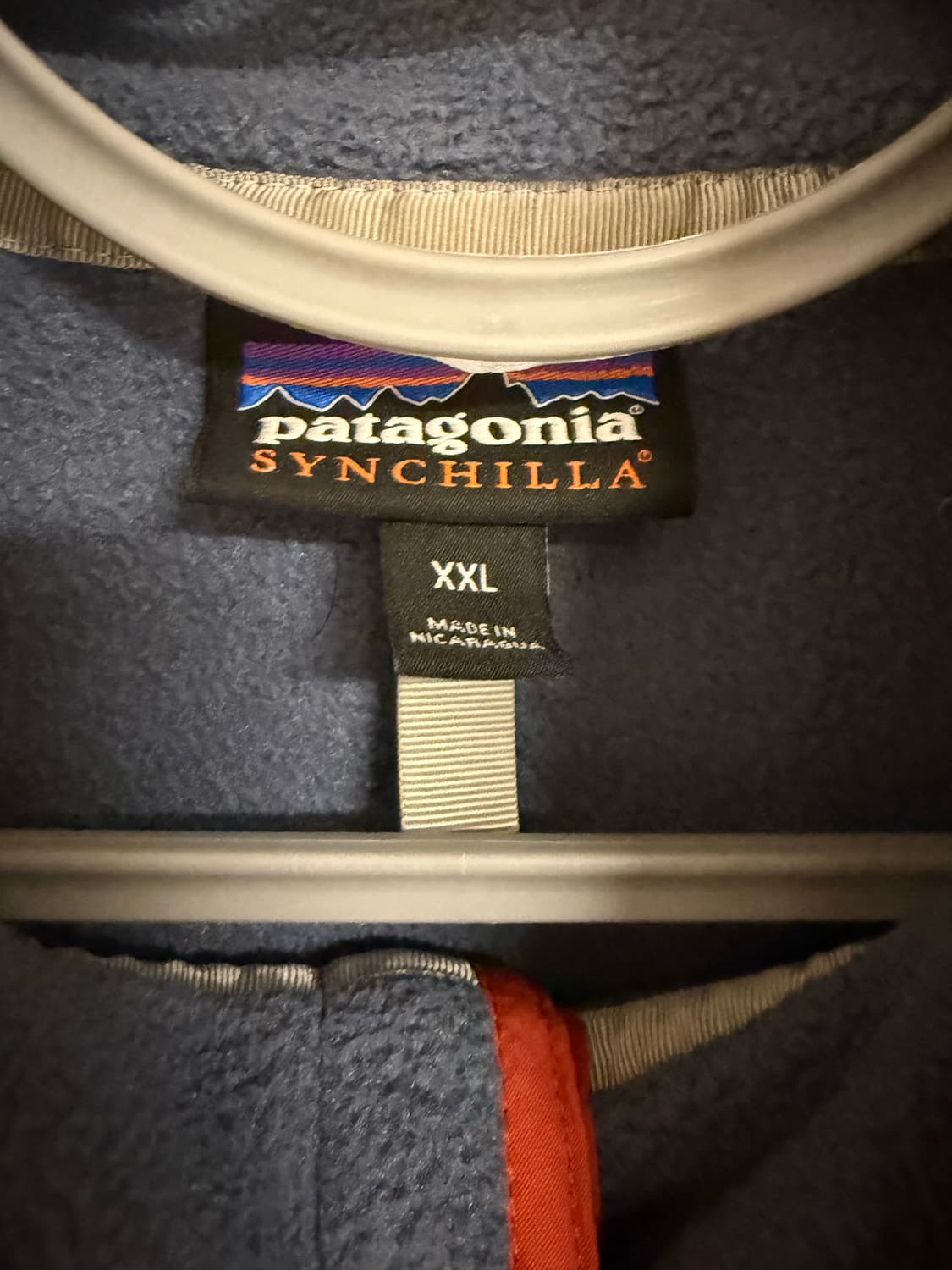 파타고니아 신칠라 네이비 레드 xxl 상품이미지3