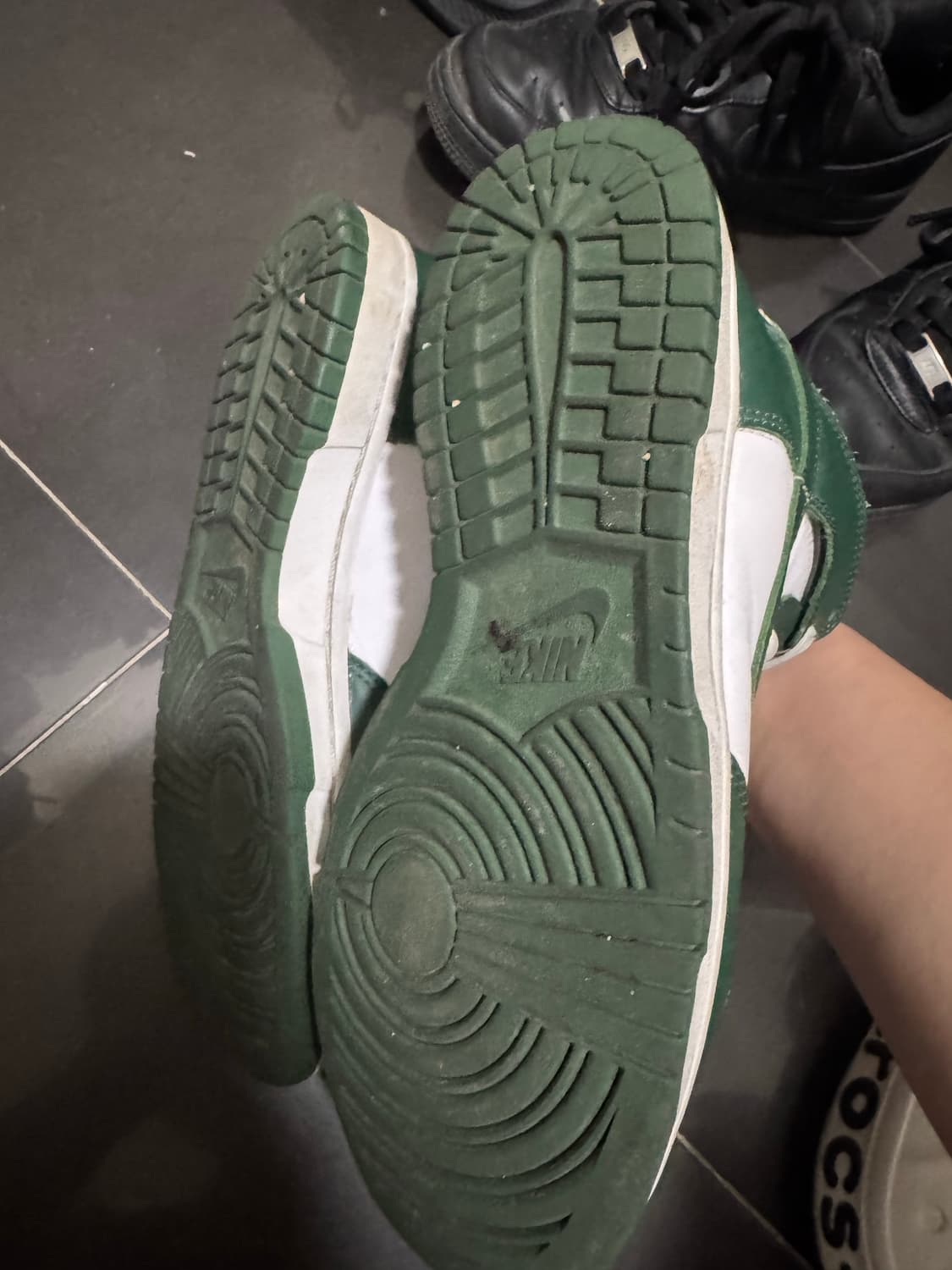 나이키 덩크 하이 레트로 노블 그린 255 상품이미지3