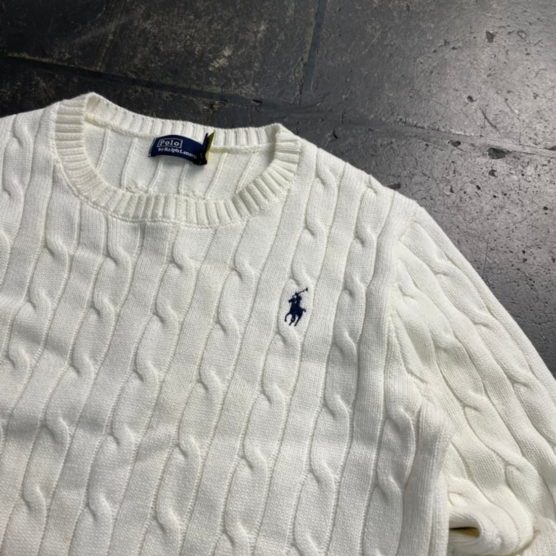90 폴로 신형 케이블 니트  상품이미지2