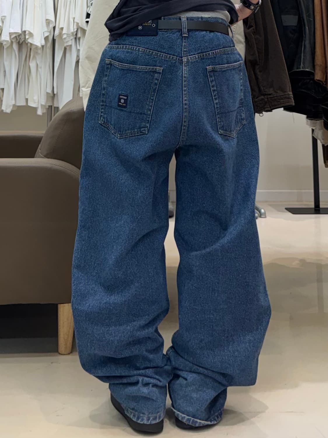 노티카진스 와이드 데님팬츠 상품이미지6