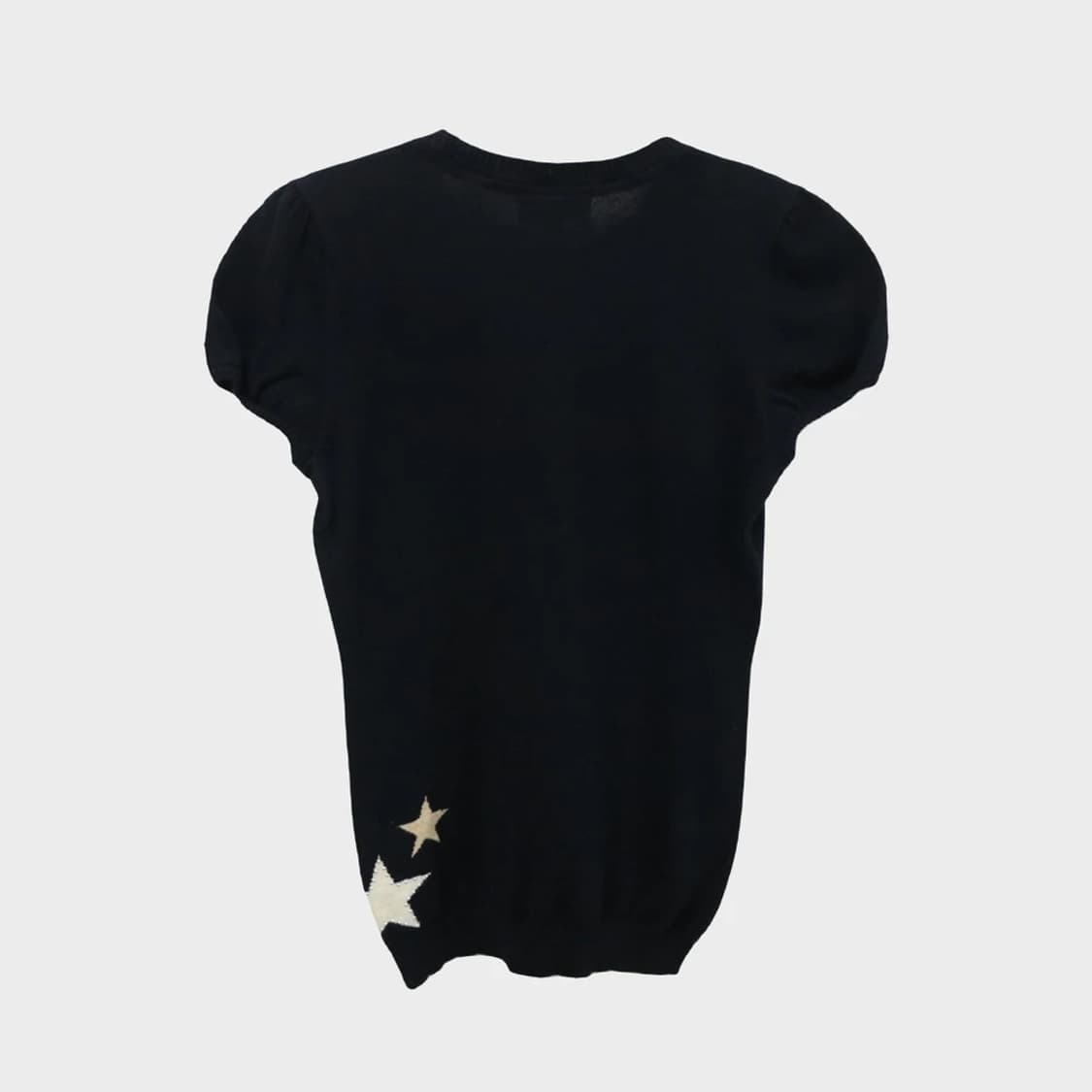 버버리 블루라벨 퍼프소매 울 혼방 반팔 니트 61952 상품이미지2