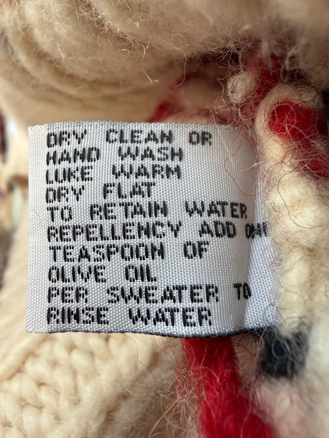 1970–80s Canadian 코위찬 Knit Zip-up L  상품이미지5