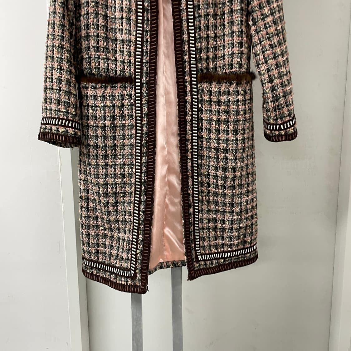 모스키노 트위드 코트 42(W) 상품이미지3