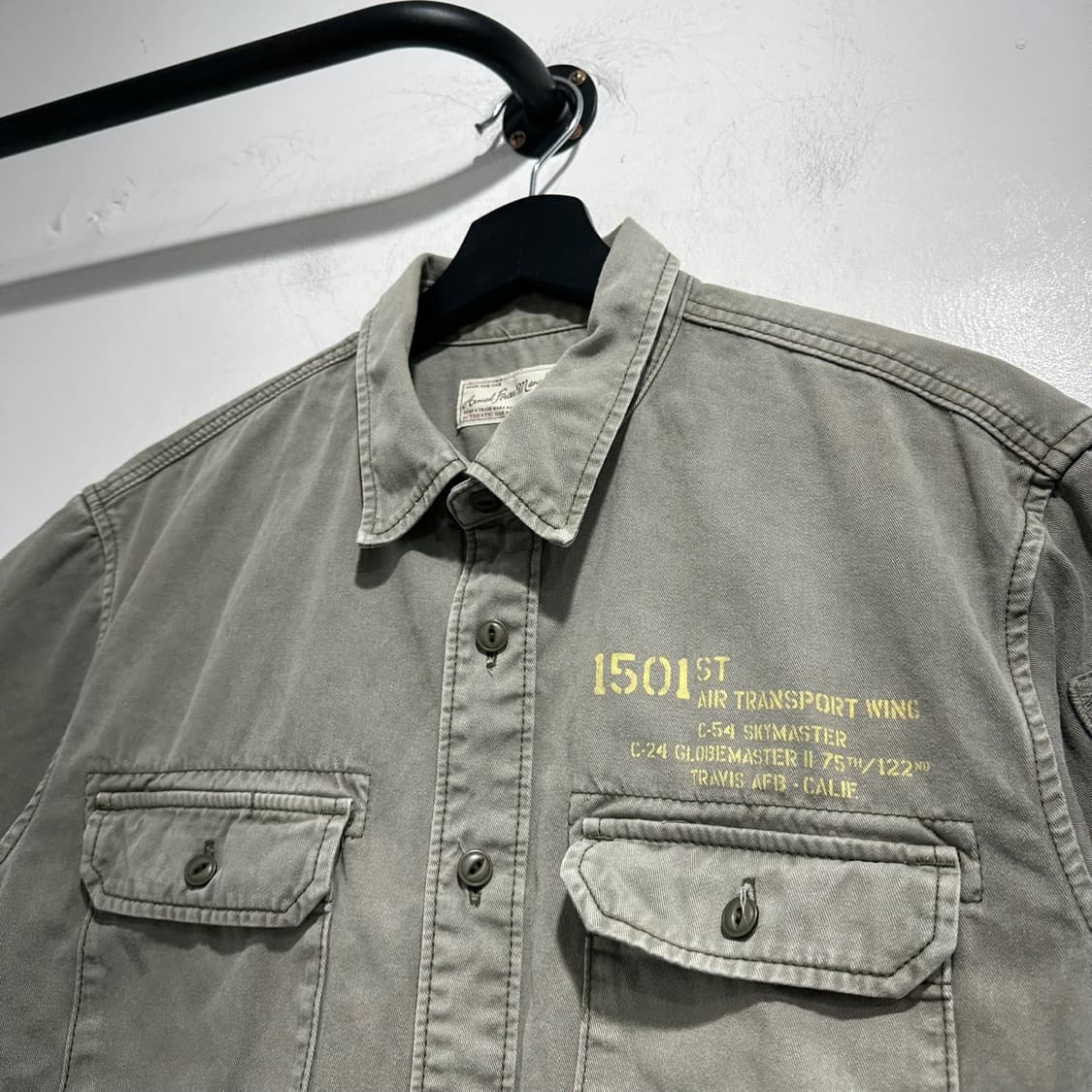 아비렉스 워크 반팔셔츠 상품이미지4