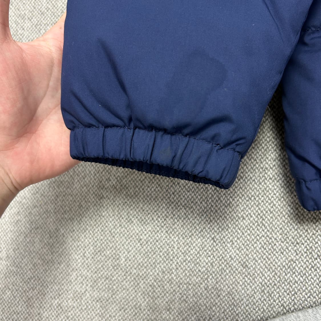 폴로 네이비 그린포니 다운 패딩(14-16) 상품이미지6