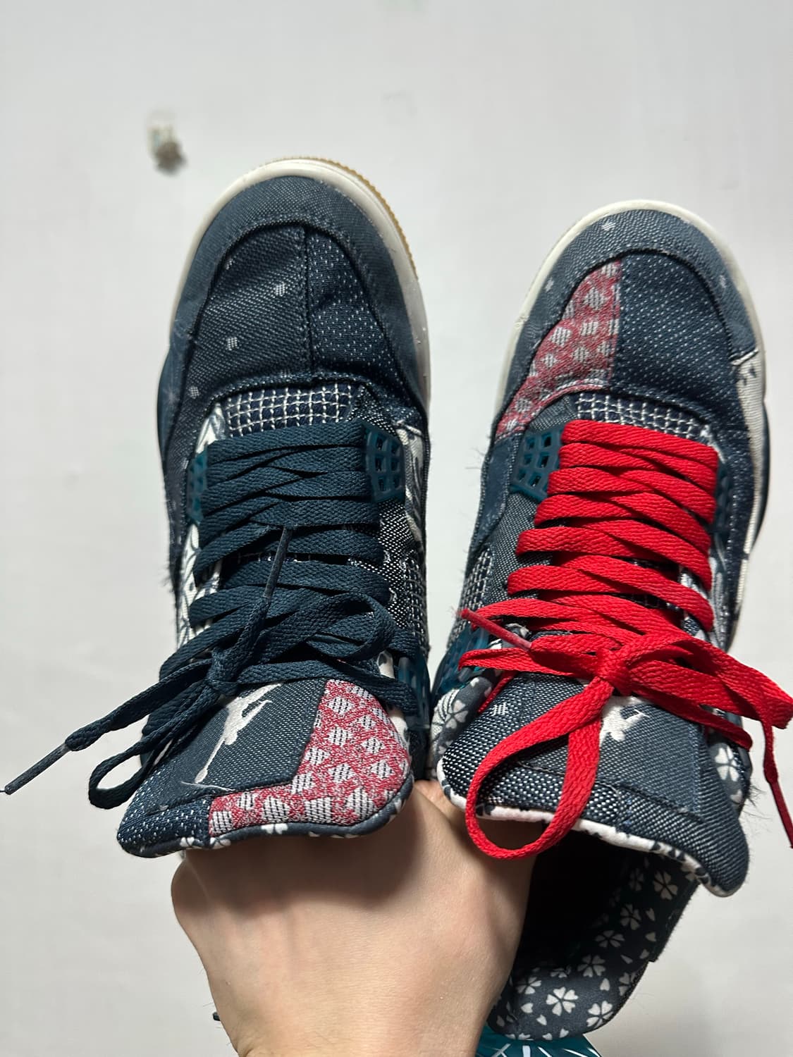 조던 4 레트로 딥 오션 사시코 상품이미지4