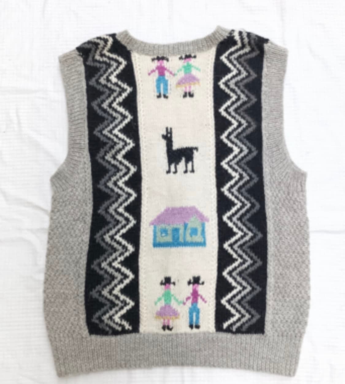VIFALCO Alpaca Knit Vest  (Made in Peru) 상품이미지5