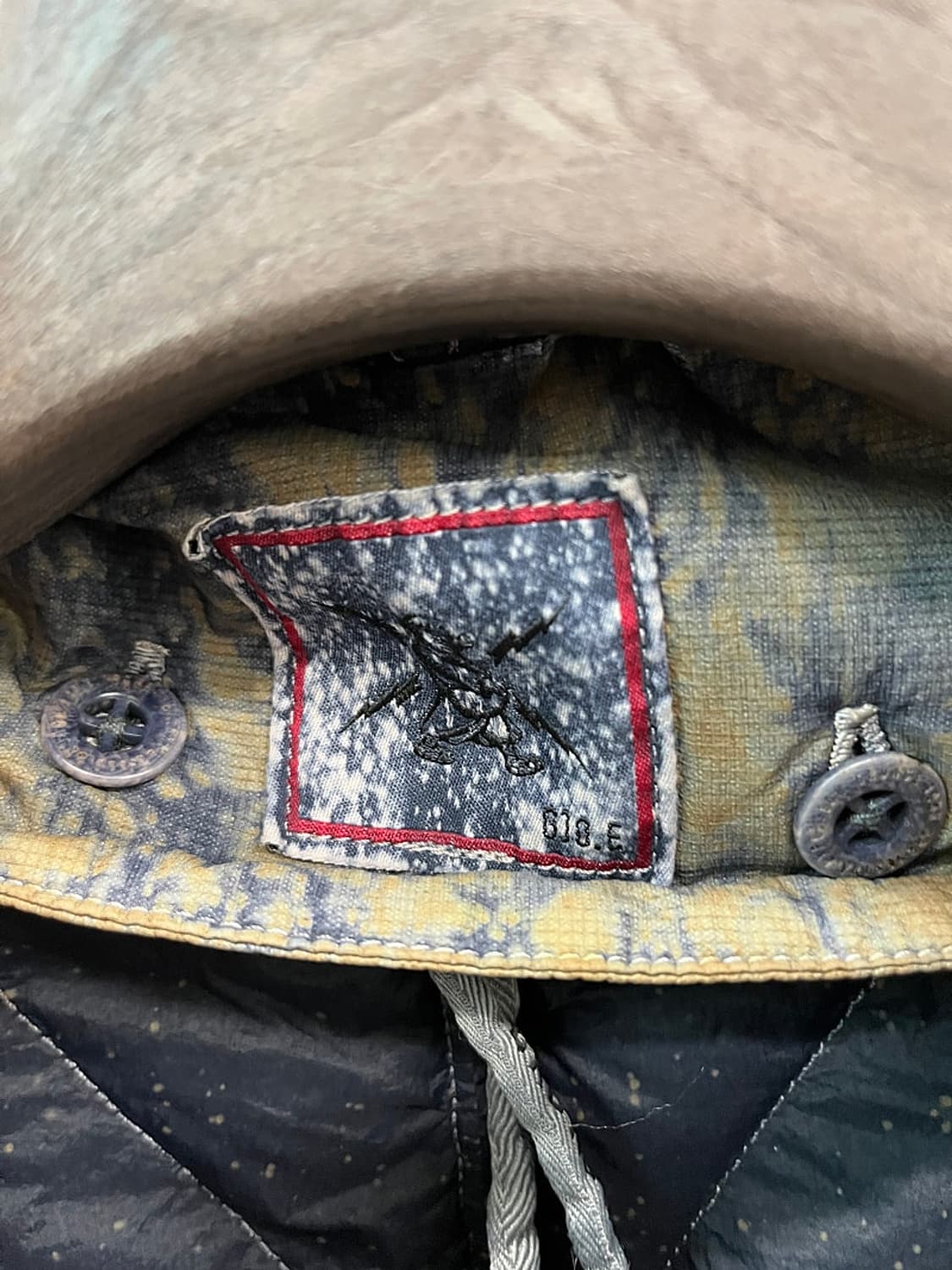 95-100) 그런지존오케스트라 가먼트다잉 야상패딩  상품이미지4