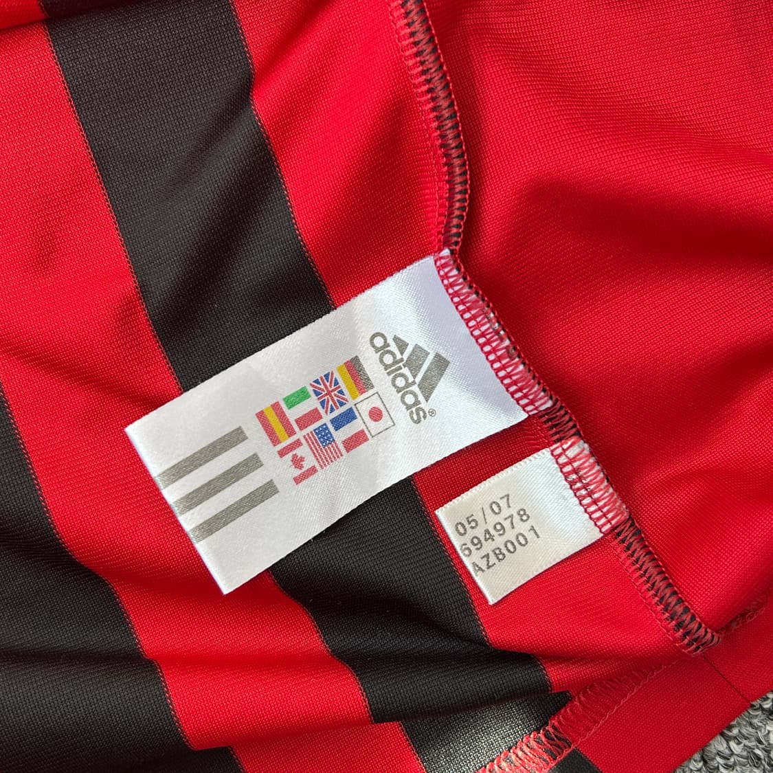 아디다스 07-08 AC밀란 카카 홈 유니폼 상품이미지10