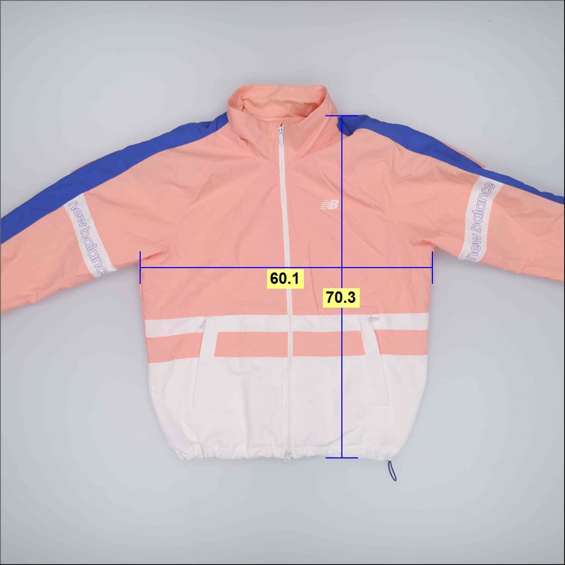 100 뉴발 배색 바람막이 자켓 0202H1 상품이미지8