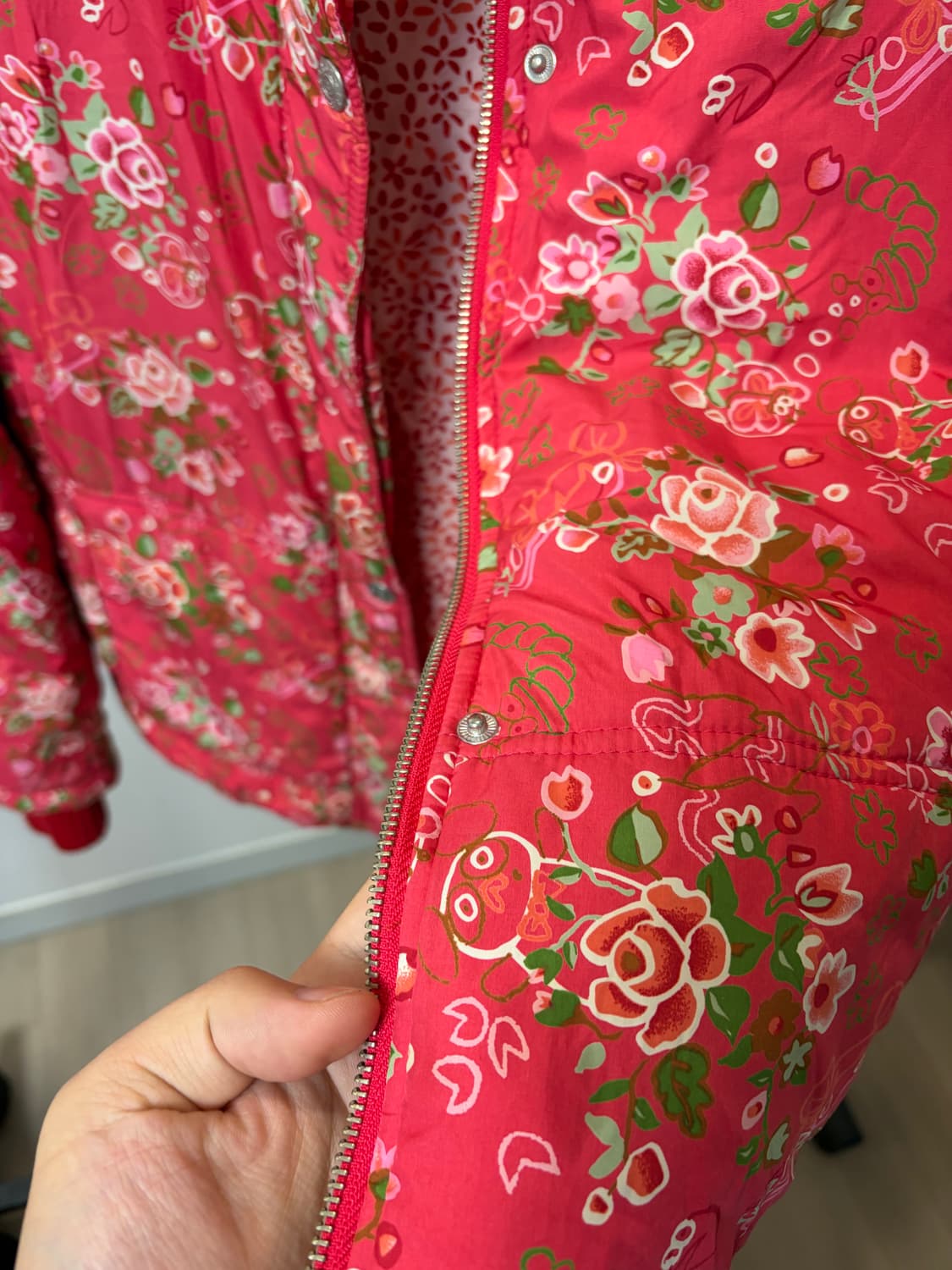 (42) Oilily 오일릴리 플라워 패턴 점퍼 자켓 상품이미지5