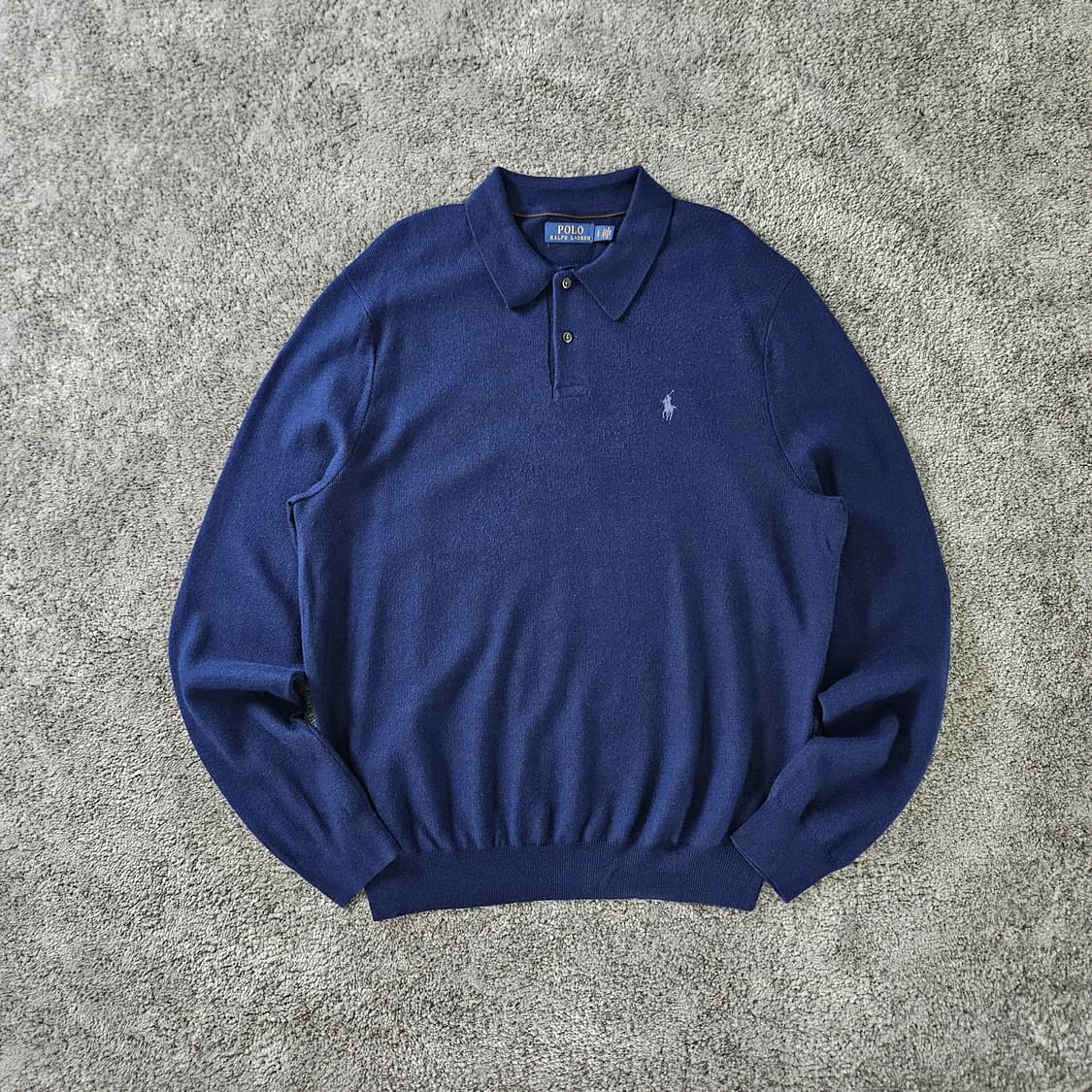 [무료배송] POLO RALPH LAUREN 긴팔 니트 폴로 티셔츠 상품이미지1