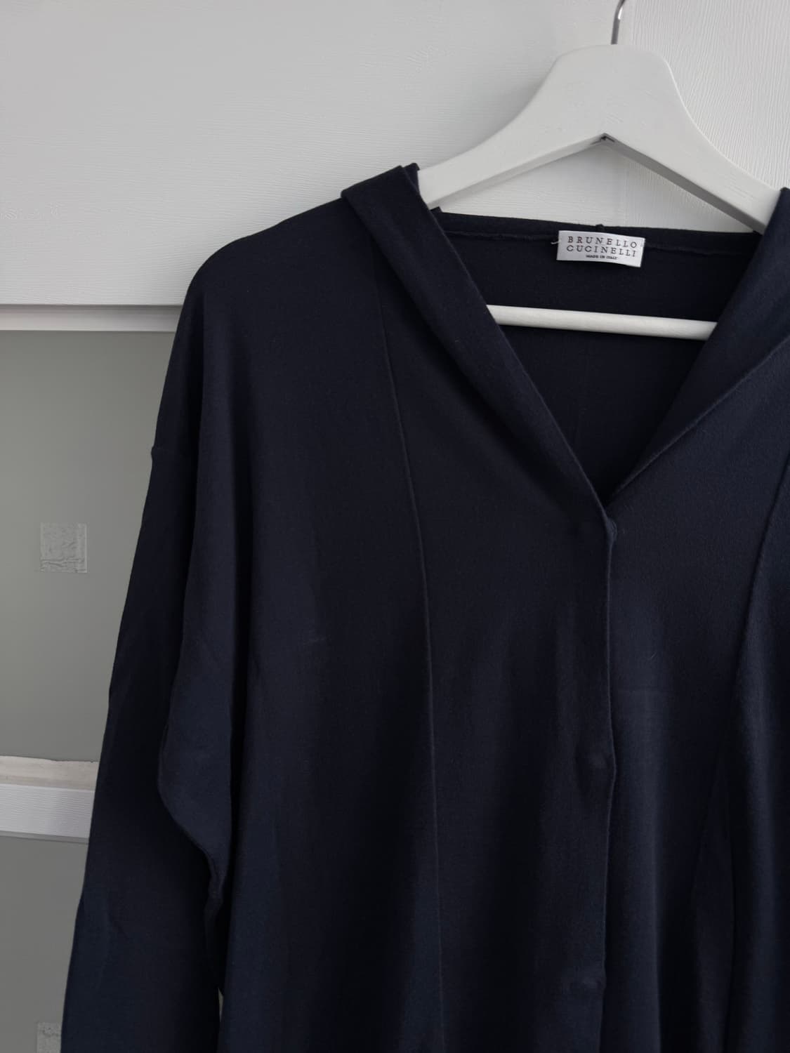 [브루넬로 쿠치넬리] 캐시미어 후드 가디건 M 상품이미지2