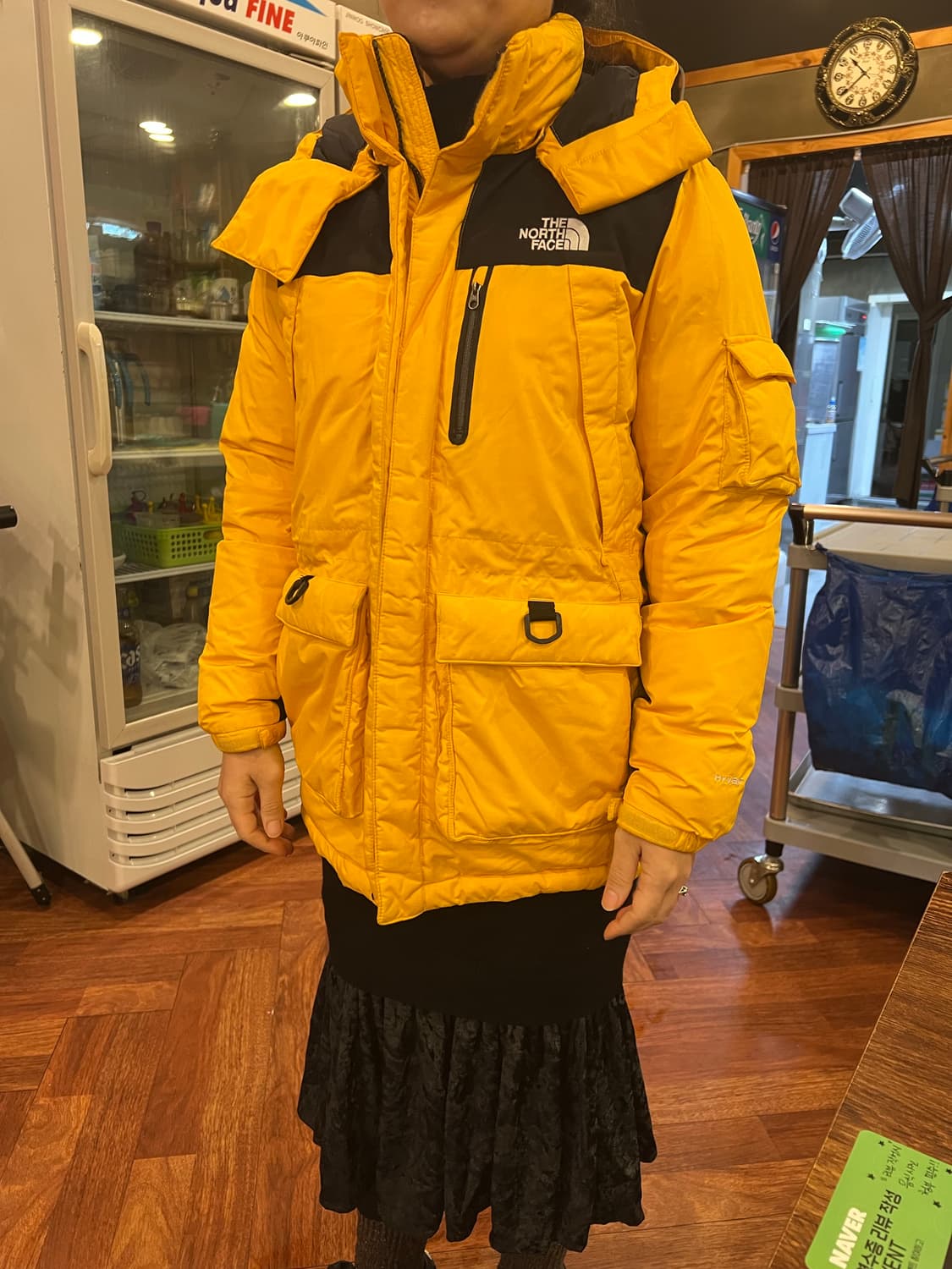 노스페이스 하이벤트 패딩 우먼 키즈 상품이미지4