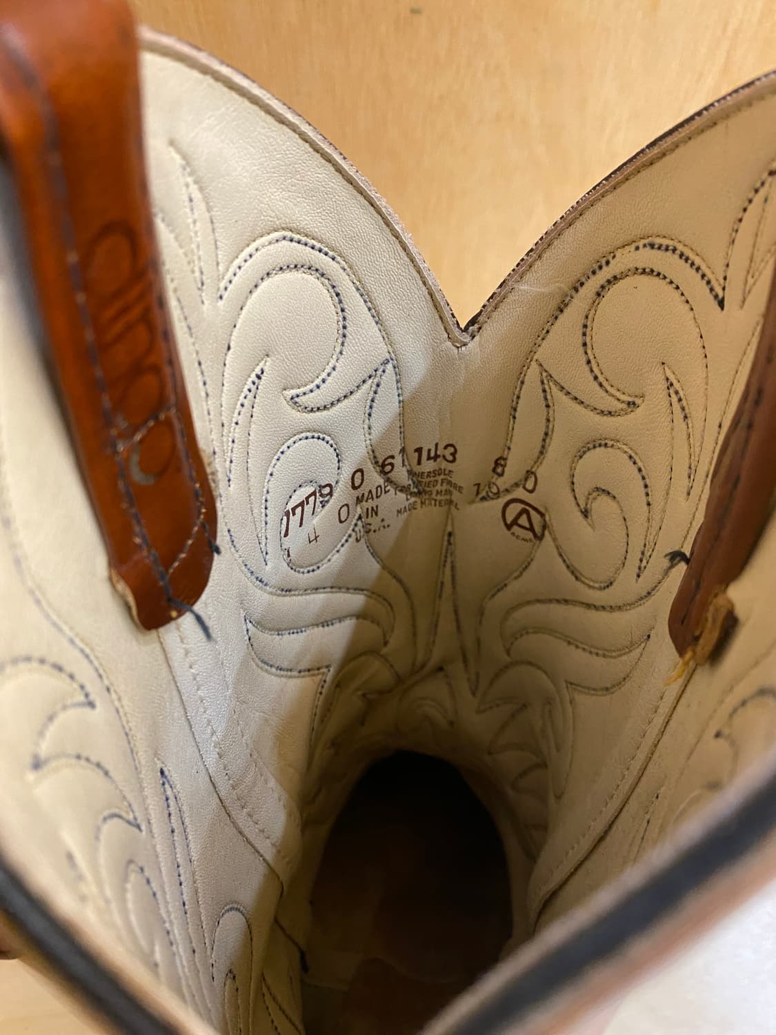 70~80s DINGO by acme western boots 상품이미지7