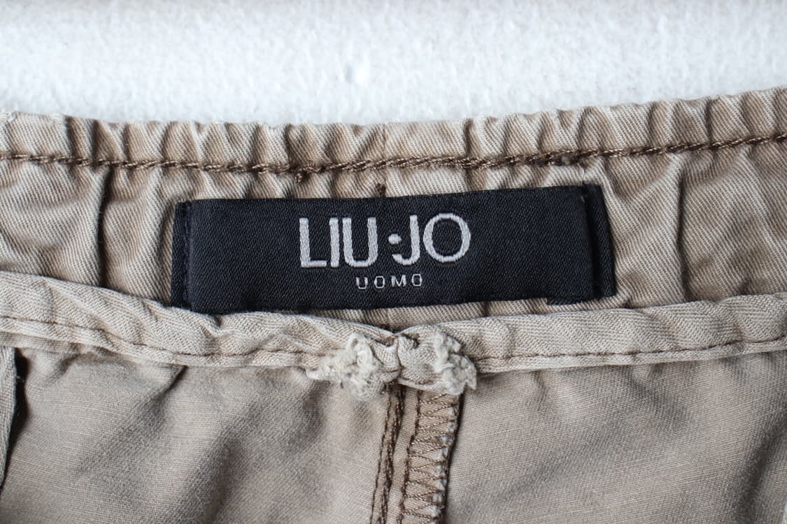 (2XL) 브랜드빈티지 반바지 팬츠 빅사이즈 워싱 밴딩-P9743 상품이미지5