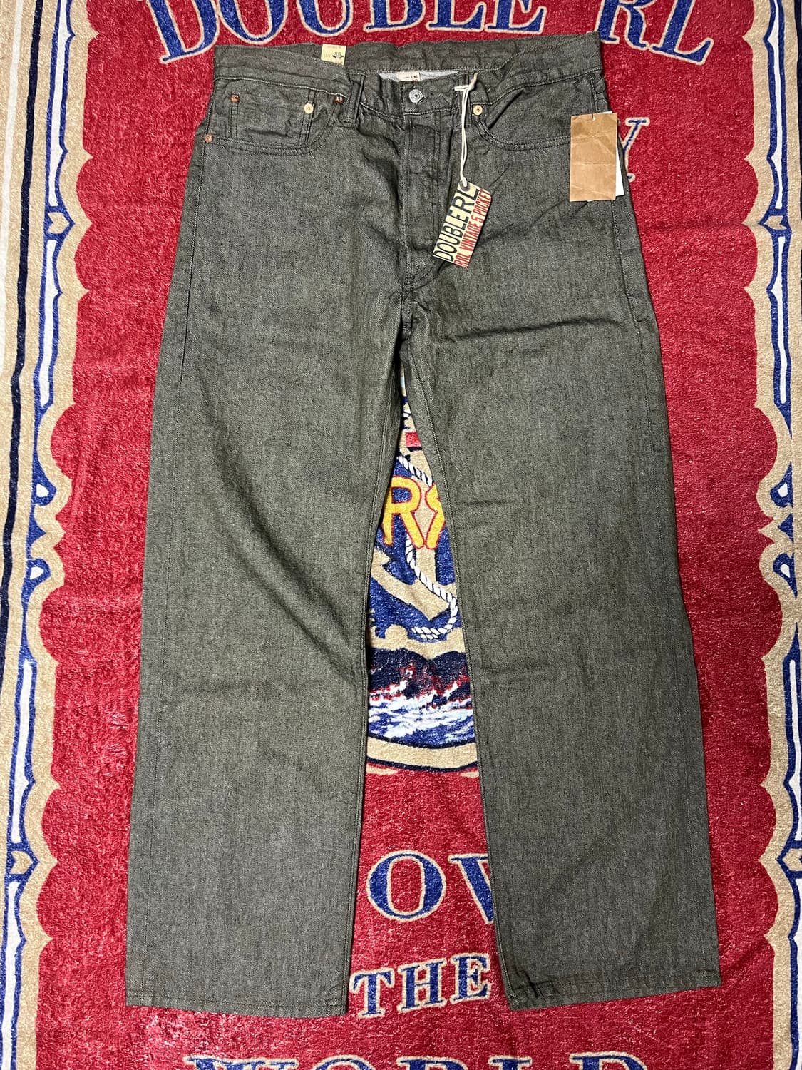 RRL 빈파포 올리브 진 더블알엘 데님  상품이미지2