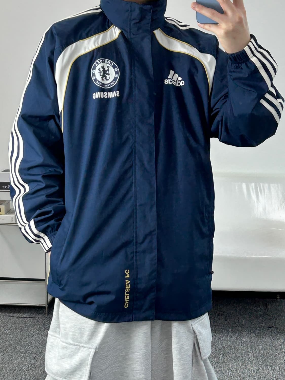 아디다스 첼시 10-11 트레이닝자켓  상품이미지5