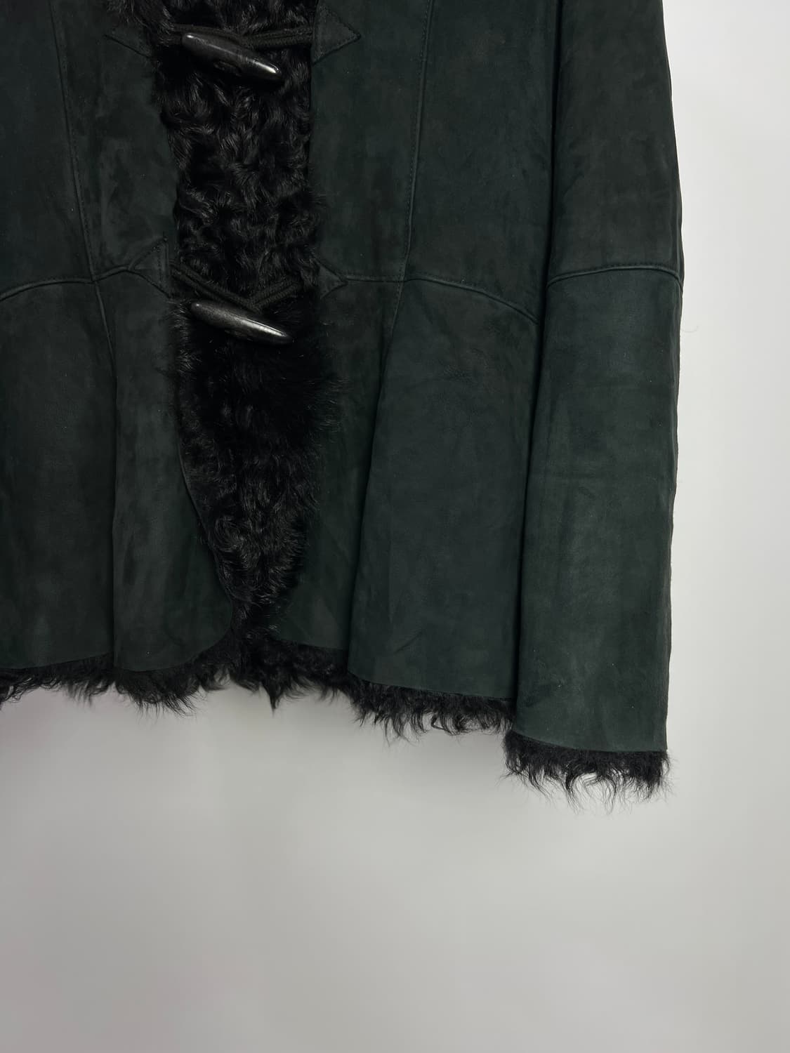 SANRIKA 양가죽 무스탕 후드 자켓 상품이미지3