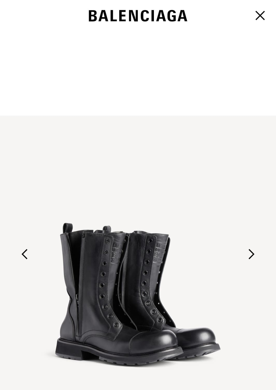 발렌시아가 트럭 레이스업 42 상품이미지2