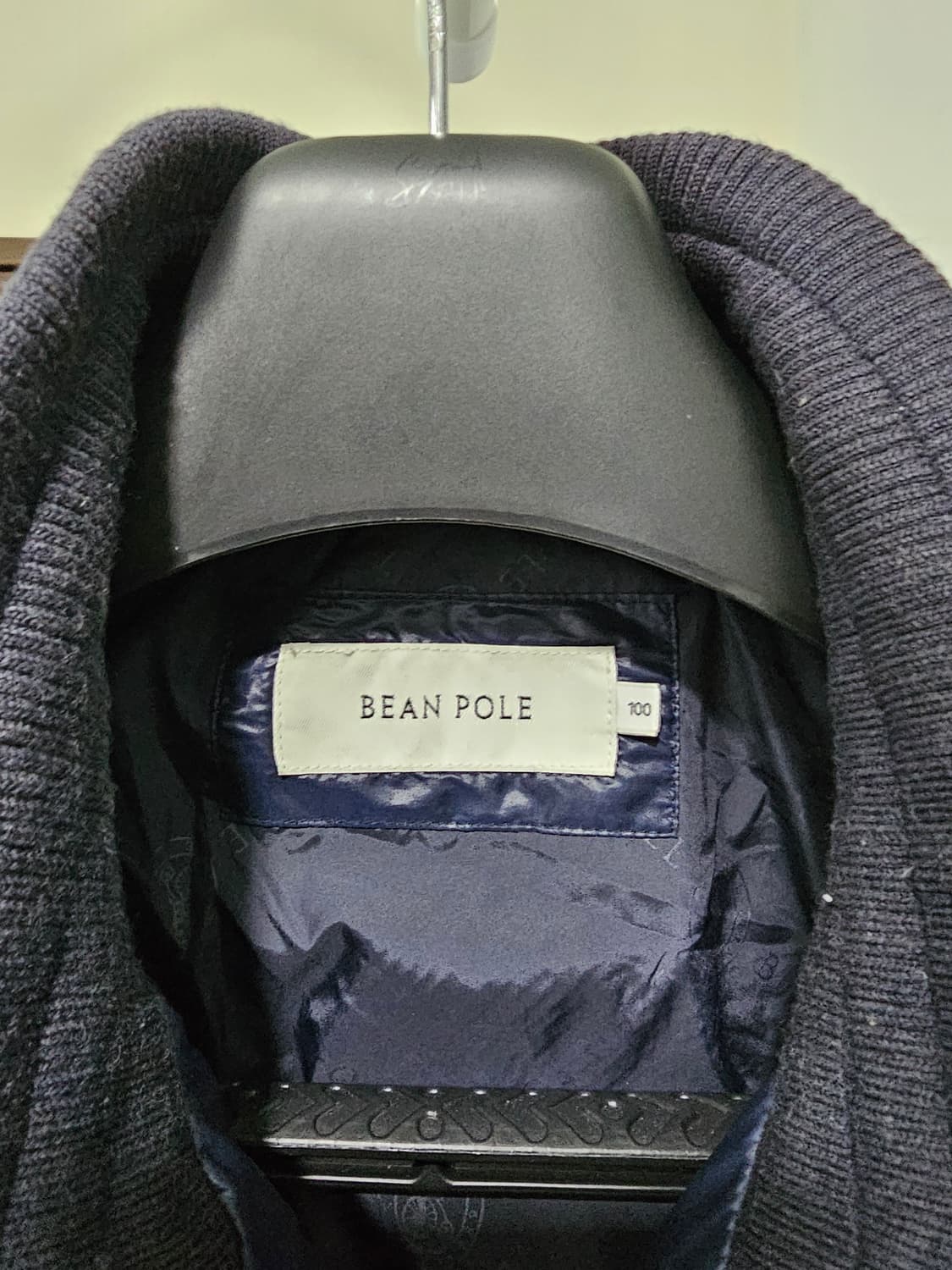 아카이브 빈티지 빈폴 퀼팅 경량 자켓 네이비 100 팔아요 상품이미지3