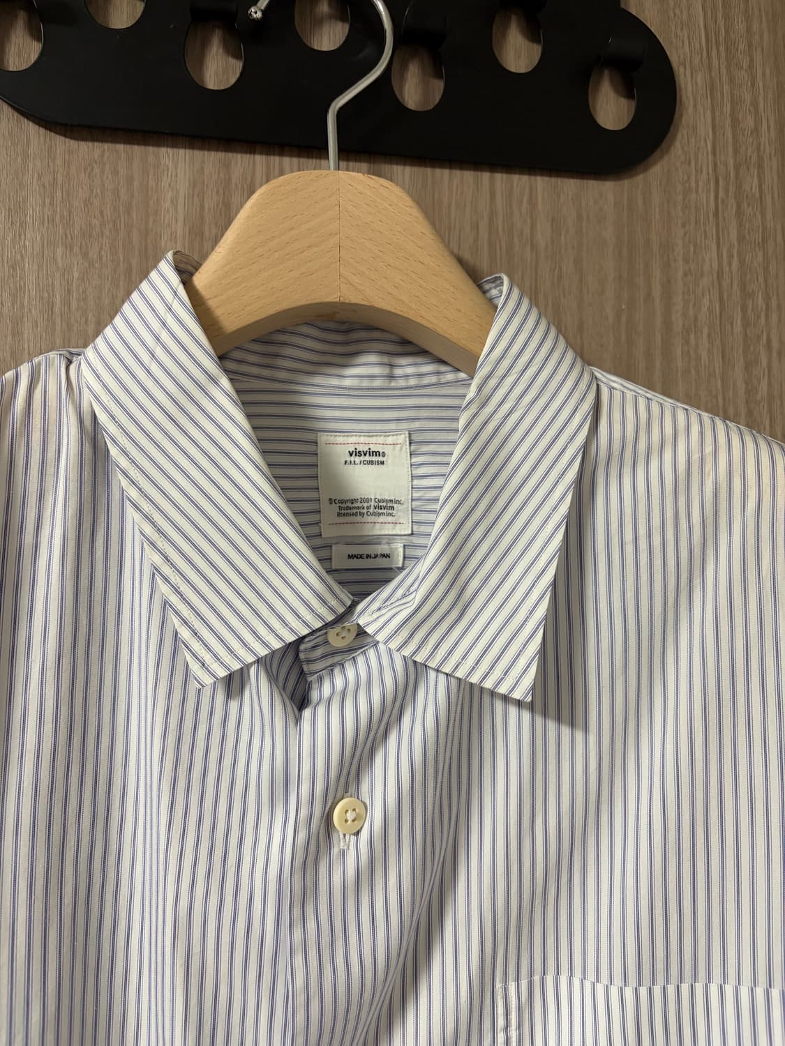 비즈빔 18SS Free Edge 셔츠 화이트 스트라이프 03 상품이미지4