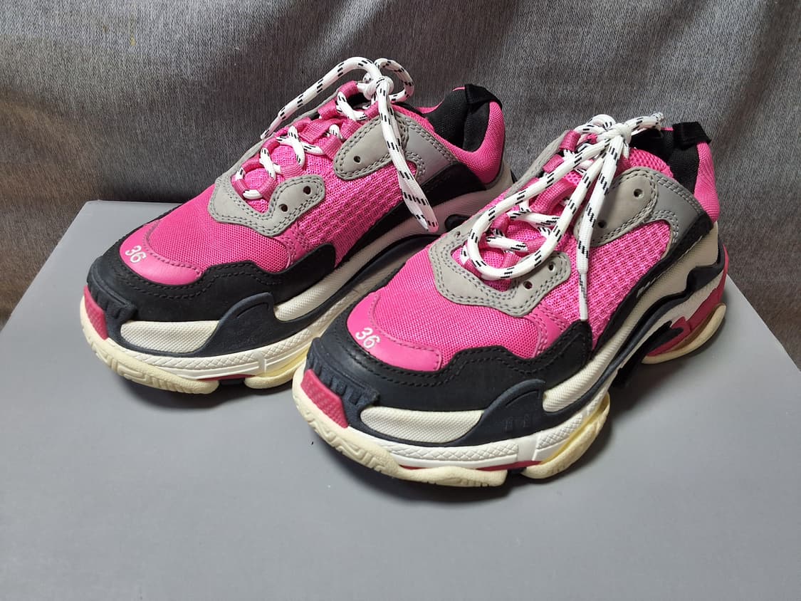 [새상품급] 발렌시아가 트리플s 핑크 36 상품이미지1