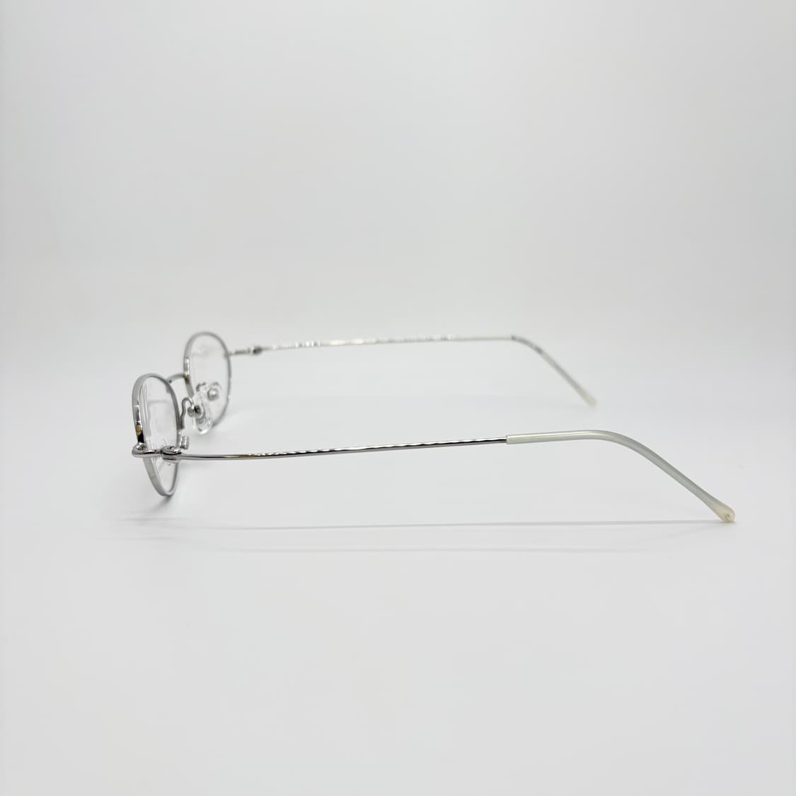 LAGENT MISSY 실버 오벌 메탈테 상품이미지4