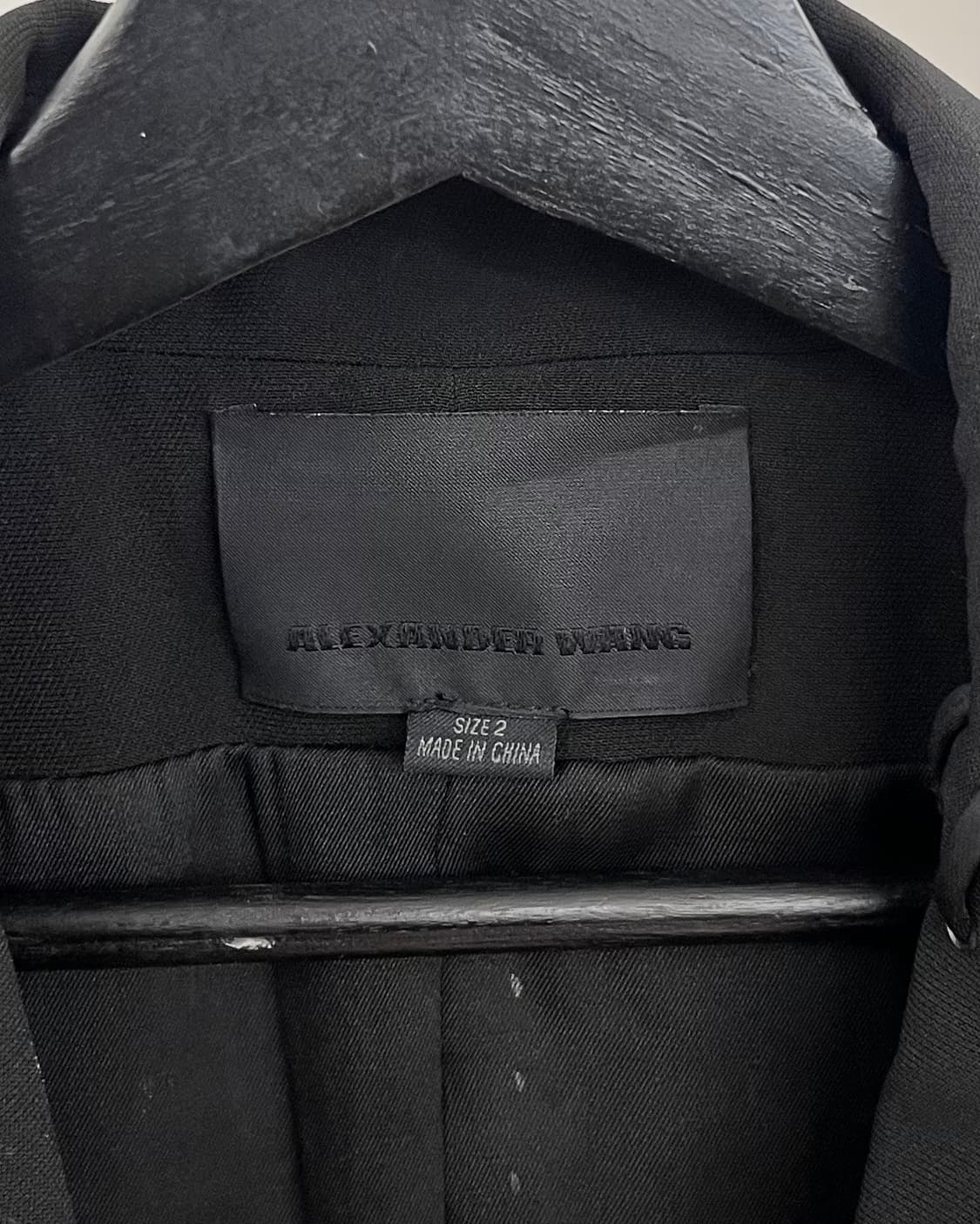 알렉산더 왕 블랙 슬리브리스 롱 베스트 상품이미지7