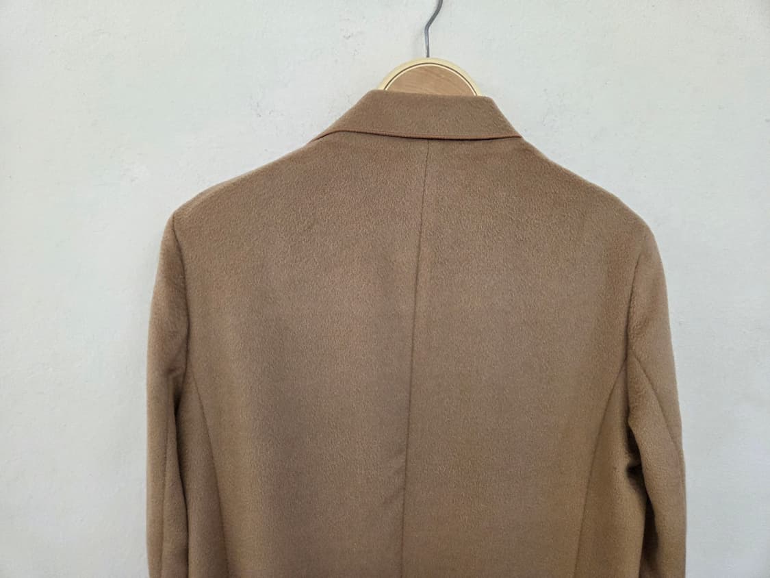 타임 포스트모던 카멜 더블 코트 상품이미지7