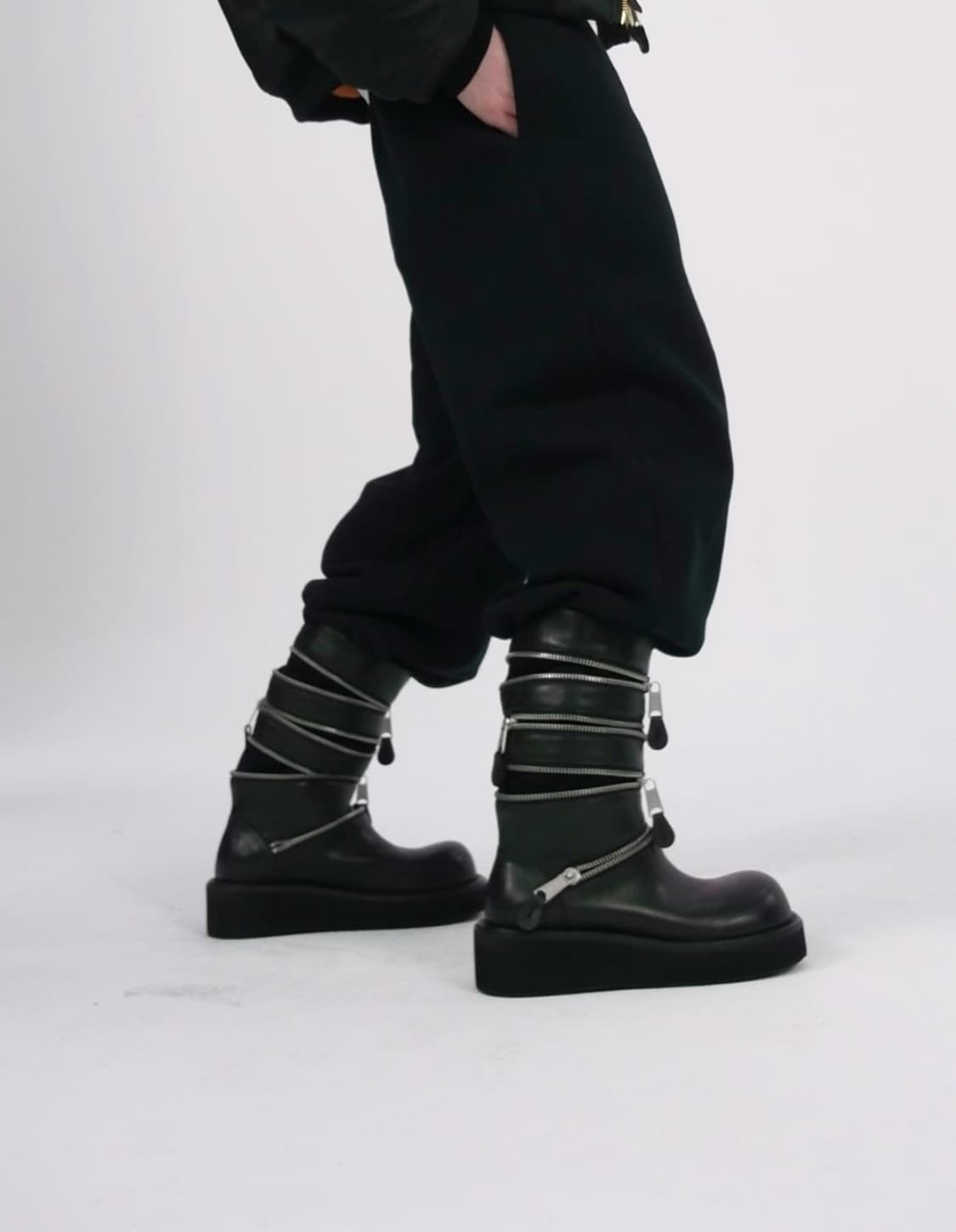 Rough simmons 멀티지퍼 부츠 상품이미지4