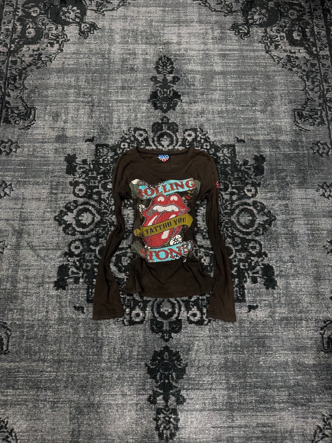 Junk food fading rolling stones cut sew 상품이미지1