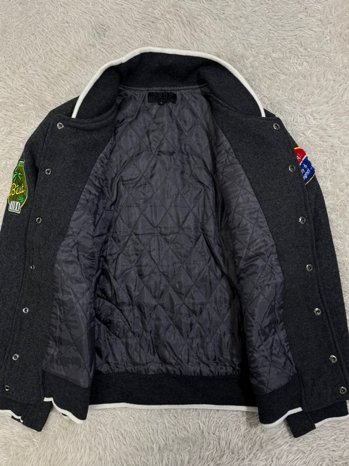 빈티지 올드스쿨 패치 바시티 자켓/#2944 상품이미지4