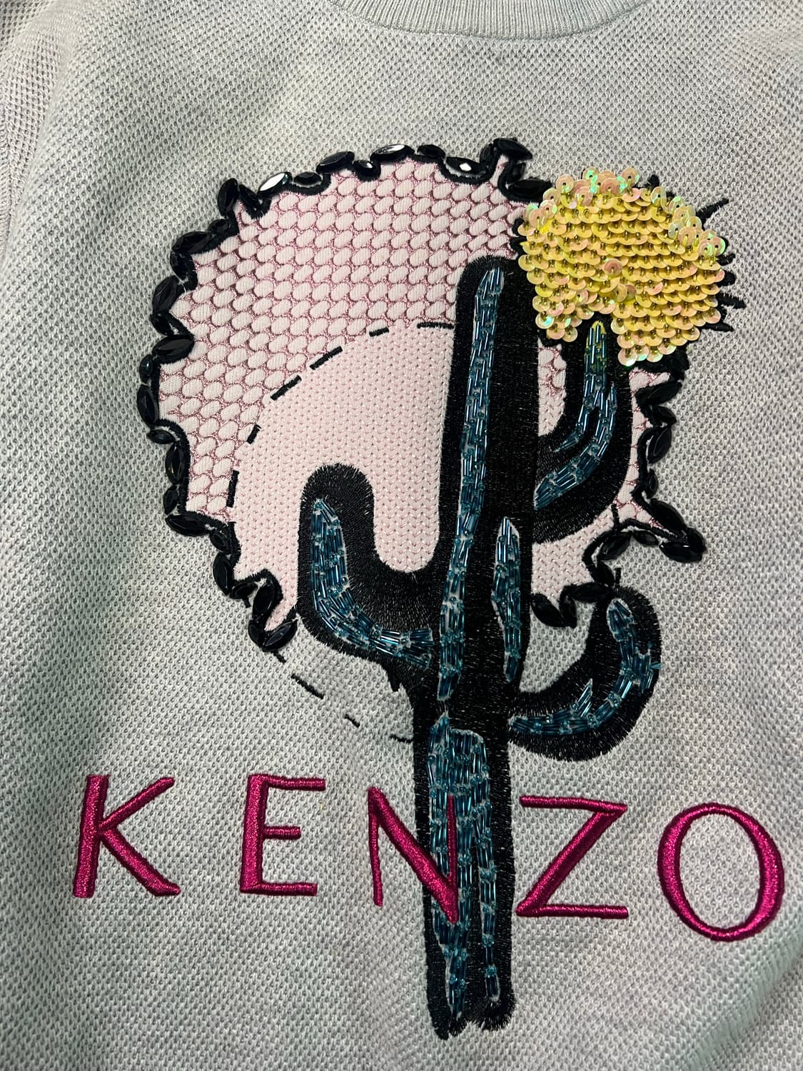 KENZo 겐조 선인장 니트 스웨터 상품이미지3